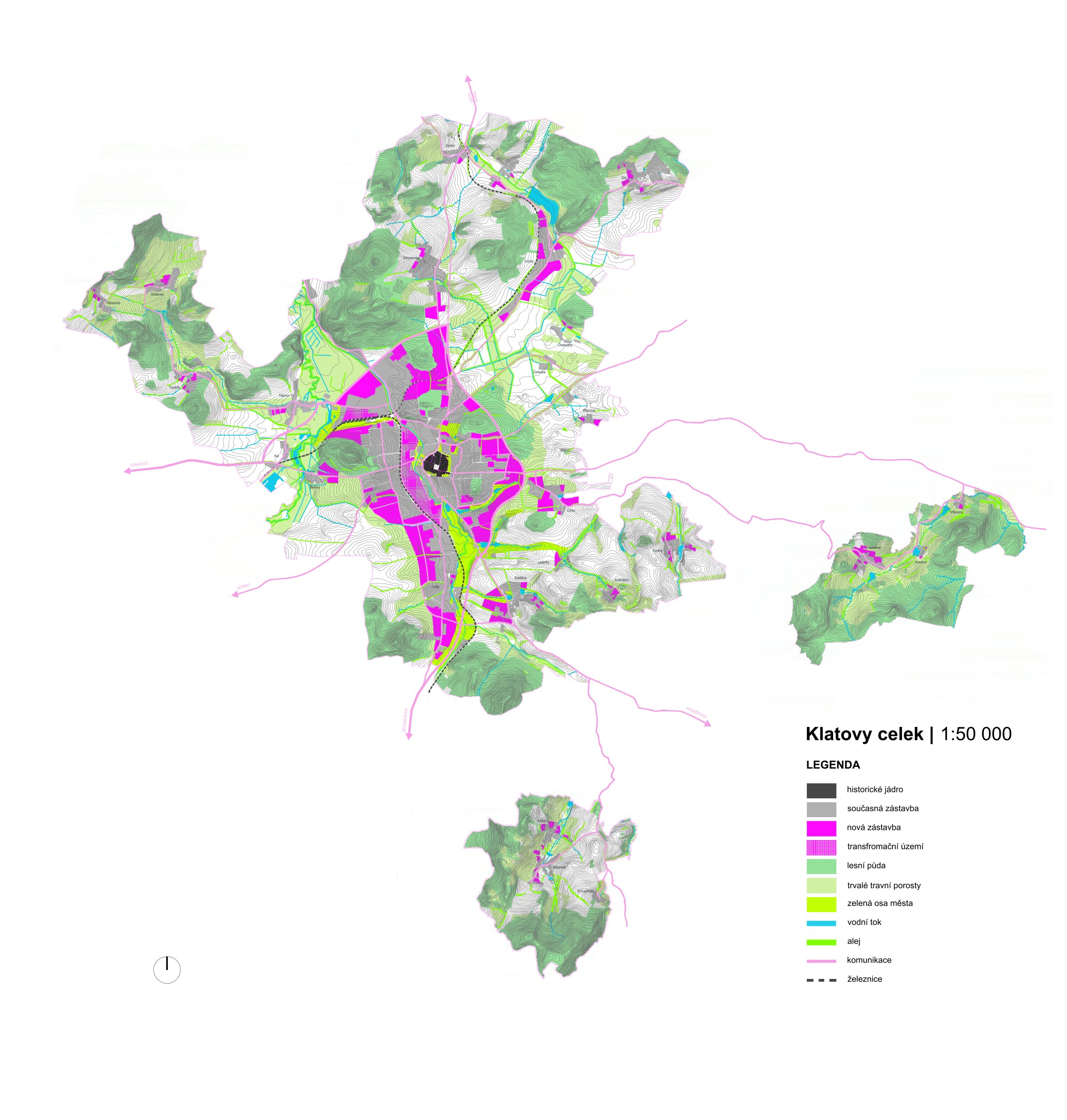 Aulík Fišer architekti - územní plán Klatovy